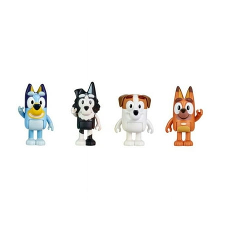 Bluey School Friends Action Figures, 4 Packs