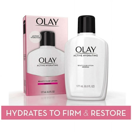 Olay Facial Lotion, Active Hydrating Beauty Facial Moisturizing Lotion, 6 fl oz, 6.0 fl oz