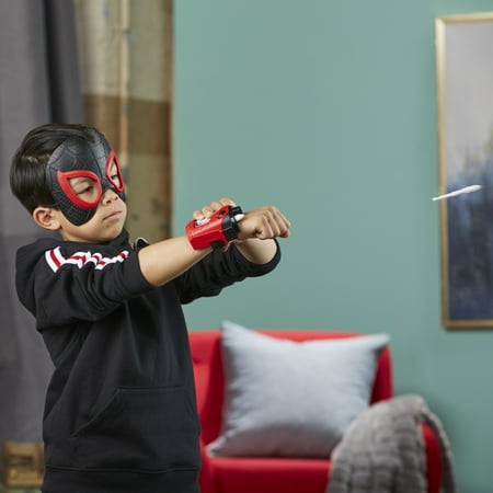 Marvel: Across the Spider Verse Miles Morales Mask and Blaster Kids Toy for Boys and Girls Ages 5 and Up