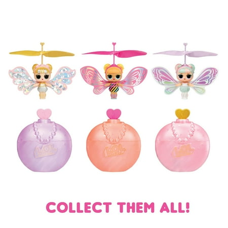 LOL Surprise Magic Flyers: Flutter Star Hand Guided Flying Doll, Collectible, Touch Bottle Unboxing, Gift for Girls Age 6+