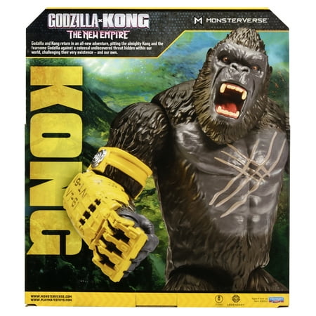 Godzilla x Kong Giant Kong Figure by Playmates Toys Action Figure, Multicolor, 2.5 lb