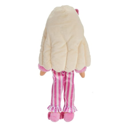 Sweet Dreams Barbie ?Malibu? Plush Soft Doll in Bedtime Outfit with Bow Headband, 13.5 Inch
