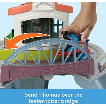 Thomas & Friends My First Train Table Toddler Toy with Track & Fine Motor Activities