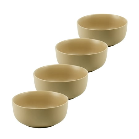 Mainstays Alessandra Brown 12-Piece Stoneware Dinnerware SetBrown,