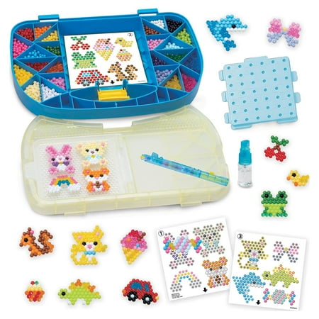 Aquabeads Beginners Carry Case, Complete Arts & Crafts Bead Kit for Children - Over 900 Beads, Ages 4 and up