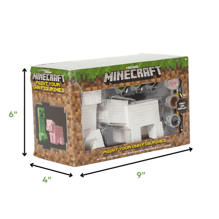 Minecraft Figurines DIY Paint Set Arts and Crafts for Kids