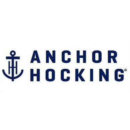 Anchor Hocking Glass Food Storage Containers with Lids, 3 Cup Rectangular, Set of 2