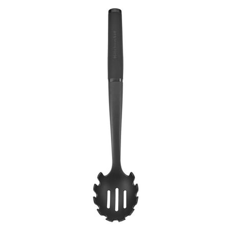 Kitchenaid 4-Piece Plastic Kitchen Utensil Set Includes Spoon, Turner, Pasta Fork, and Spatula