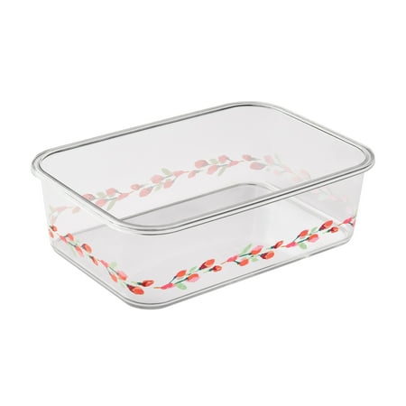 The Pioneer Woman Painted Meadow Rectangle Tritan Food Storage Containers with Tritan Lid. Set of 6, 12 Pieces