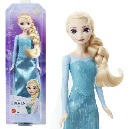 Disney Frozen Elsa 11 inch Fashion Doll & Accessory, Toy Inspired by the Movie Disney Frozen, One Size