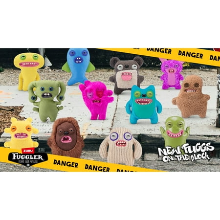 Fuggler New Fuggs on the Block 9 inch (Mr Needles), Funny Ugly Monster Soft Plush Toy by ZURU