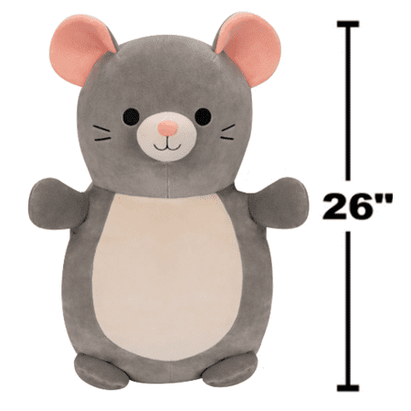 Squishmallows Official Plush 26 inch Grey Mouse Childs Ultra Soft Stuffed Toy