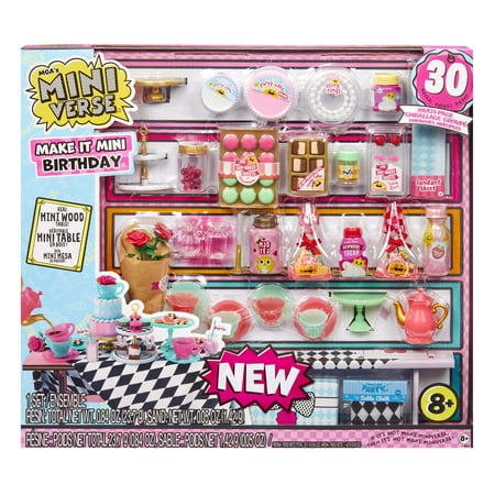 MGA's Miniverse Make It Mini Birthday Multi-Pack, Walmart Exclusive, Ages 8+