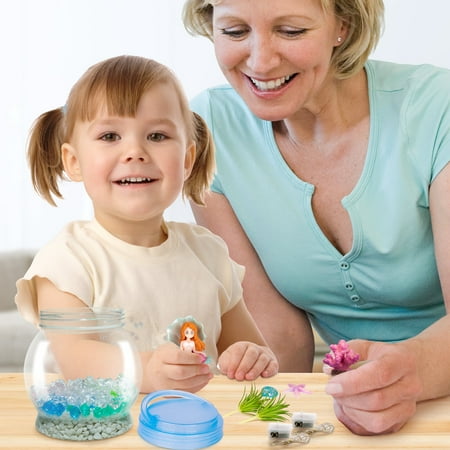 Dream Fun Girls Toys Gifts Age 5-12, Girls Craft Kits for 5 6 7 8 9 Year Old Kids Birthday Gifts Mermaid Night Light Girl Toys for Kid Child Ages 6 7 8 9 Arts and Crafts Sets for 6-12 Years