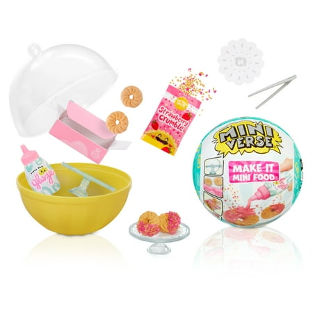 MGA's Miniverse Make It Mini Foods, Cafe Series 3, Novelty Food Toy, Ages 8+