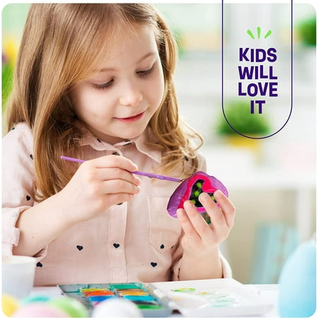 Dan&Darci Glow in the Dark Rock Painting Kit - Arts & Crafts Kits Gifts for Boys and Girls Ages 4-12