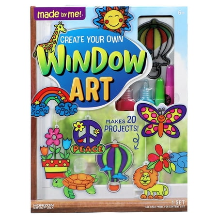 Made By Me Create Your Own Multicolor Window Art, Art & Craft Kits, Child, Ages 6+