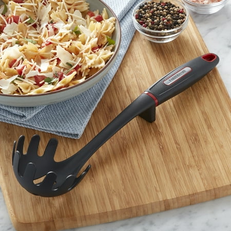 Farberware Soft Grips Plastic Pasta Server Black