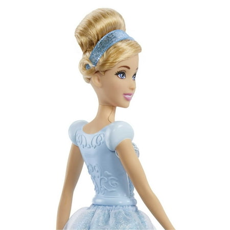 Disney Princess Cinderella Fashion Doll with Blonde Hair, Blue Eyes & Hair AccessoryOne Size,