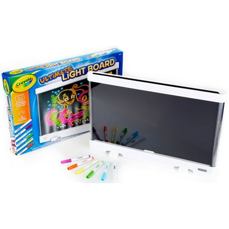 Crayola Ultimate Light Board - White, Tracing & Drawing Board for Kids, School Supplies, Light Up Kids Toy, Ages 6+