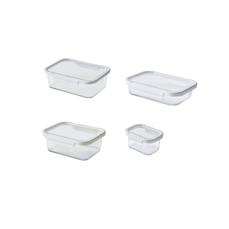 Better Homes & Gardens Rectangle Tritan Food Storage Container with Tritan Lid. Set of 9, 18 Pieces