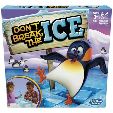 Classic Don't Break the Ice Family Game for Kids, 2-4 Players, Non-Candy Easter Basket Stuffers Gifts, Ages 3+
