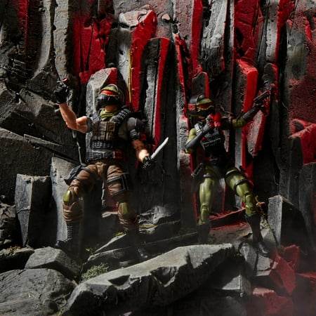 G.I. Joe Classified Series #138, Night Force Vincent R. "Falcon" Falcone & Quarrel, 6? Action Figures