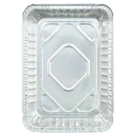 Handi-Foil Aluminum Meal Prep Food Storage Pan with Lids 5 Count Holds up to 36 Fluid Ounces