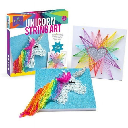Craft-Tastic Unicorn String Art - DIY - Craft Kit - Ages 9+