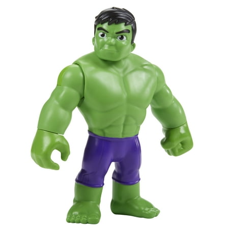Marvel Spidey and His Amazing Friends Supersized Hulk Action Figure, Super Hero Toy