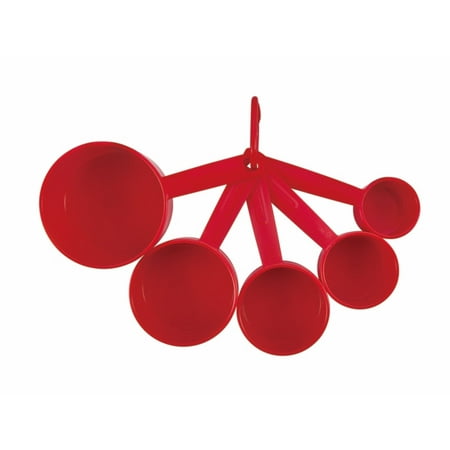 Farberware Pro 23 Piece Plastic Baking Set with Mixing Bowls, Red