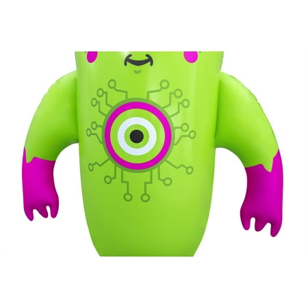 Play Day Kids Monster Inflatable Bop Bag with Boxing Gloves