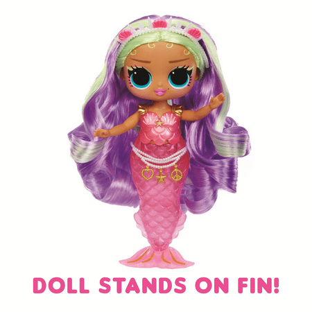LOL Surprise Tweens Mermaid Cleo Clove Fashion Doll with Color Changing Tail, Movable Fin, Accessories, Kids Toy Gift Ages 4+