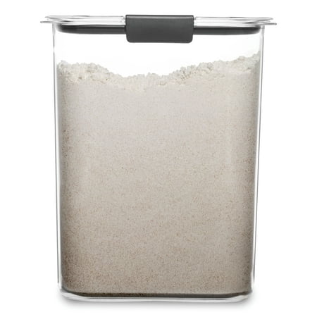 Rubbermaid Brilliance Pantry Airtight Food Storage Container, BPA-free Plastic, 16 Cup, Clear, 160cm|62.99" (10-11 years), 16 Cup