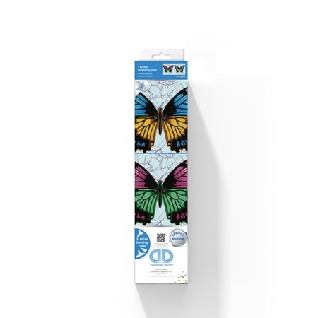 DIAMOND DOTZ? TWINS Butterfly Pair Special Edition Diamond Painting Kit