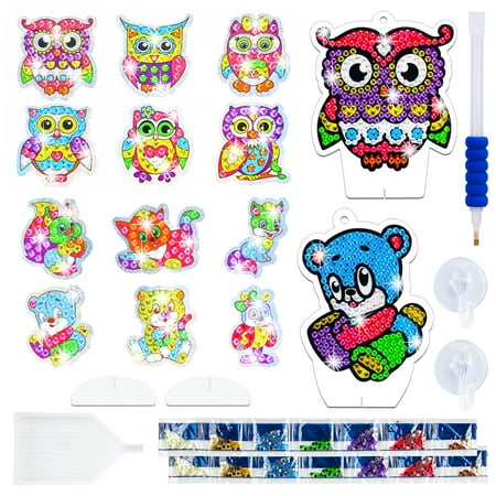 Kids Owl Painting Kits for Kids 5 6 7 8 Year Old Girls Gifts Age 4 5 6 Easter Presents for Kids Crafts for Kids 4 5 6 8 Outdoor Toys for 4 5 6 7 Year Old Girls Gifts for 7 5 6 Year Old Girls, Other