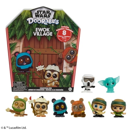 STAR WARS? Doorables Ewok Village Collection Peek, Collectible Figures, Kids Toys for Ages 5 Up