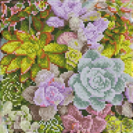 DIAMOND DOTZ? Succulents in Bloom Special Edition Diamond Painting Kit