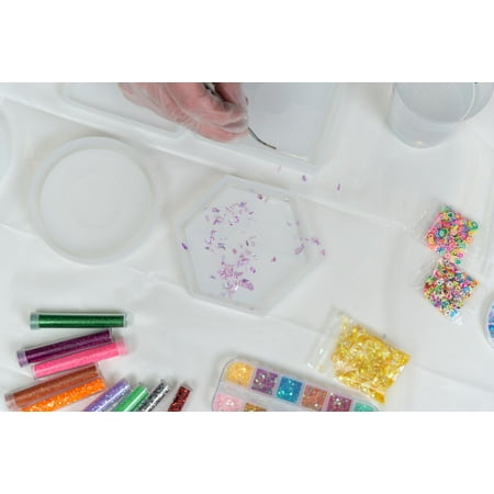 Alumilite Creation Kit - 84 Pieces - Resin & Craft Supplies Kit for molding and casting, Unisex Adult Age 14 & up, Orange