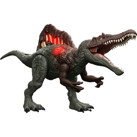 Jurassic World Epic Attack Slash Attackin? Spinosaurus Dinosaur Action Figure Toy, Multiple Features