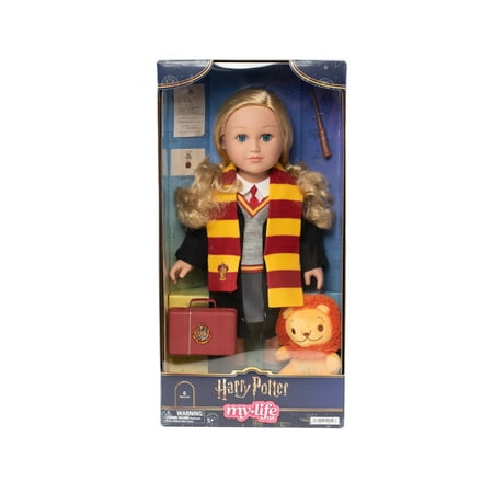 My Life As Harry Potter Gryffindor Posable 18-inch Doll, Medium Blonde Hair, Blue Eyes
