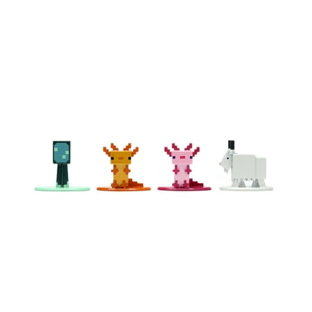 Minecraft Caves and Cliffs 18-Pack Series 8 Die-Cast Figures, Multi-Color