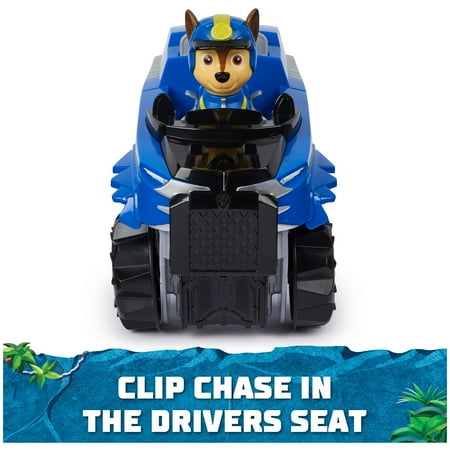 PAW Patrol Jungle Pups, Chase Tiger Vehicle with Figure, Toys for Kids Ages 3 and Up