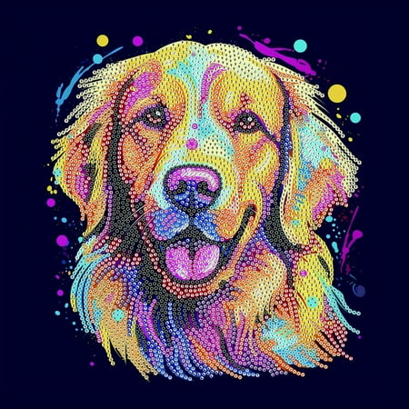 DIAMOND DOTZ? Colorful Lab Special Edition Diamond Painting Kit