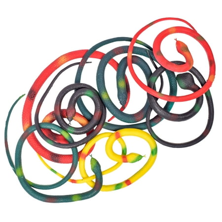 Toymendous Realistic 12?? Snake ? Styles May Vary, Receive One Novelty Toy, Children Ages 3+