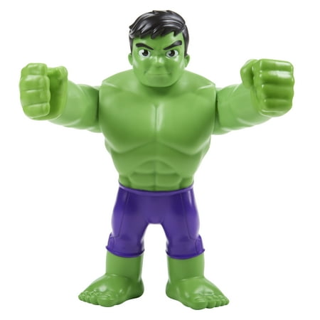 Marvel Spidey and His Amazing Friends Supersized Hulk Action Figure, Super Hero Toy