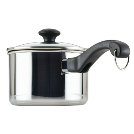 Farberware Classic Traditions 12 Piece Stainless Steel Pots and Pans Set with Ceramic Frypans