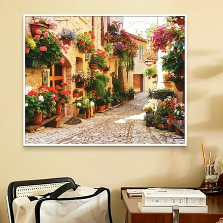 JYLMOOD Paint by Numbers Kit for Unisex Adults Beginner with Full Accessories, Easy Oil Painting Kits On Colored Canvas, 16x20in, Relaxing Art Craft, Other