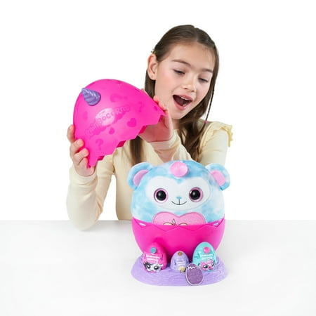 Rainbocorns Eggzania Mini Mania by ZURU Plush Surprise Unboxing with Animal Soft Toy, Perfect Gift Idea for Girls with Imaginary Play, Slime