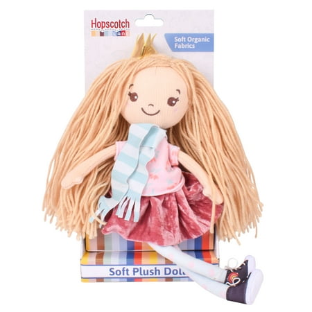 Hopscotch Lane 13inch Soft Bodied Floppy Doll, Abby, Ages 0+ Months